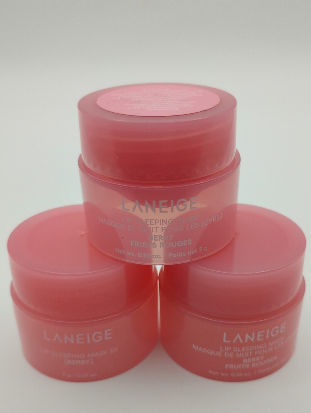 3 LANEIGE Lip Sleeping Mask Berry 🍓